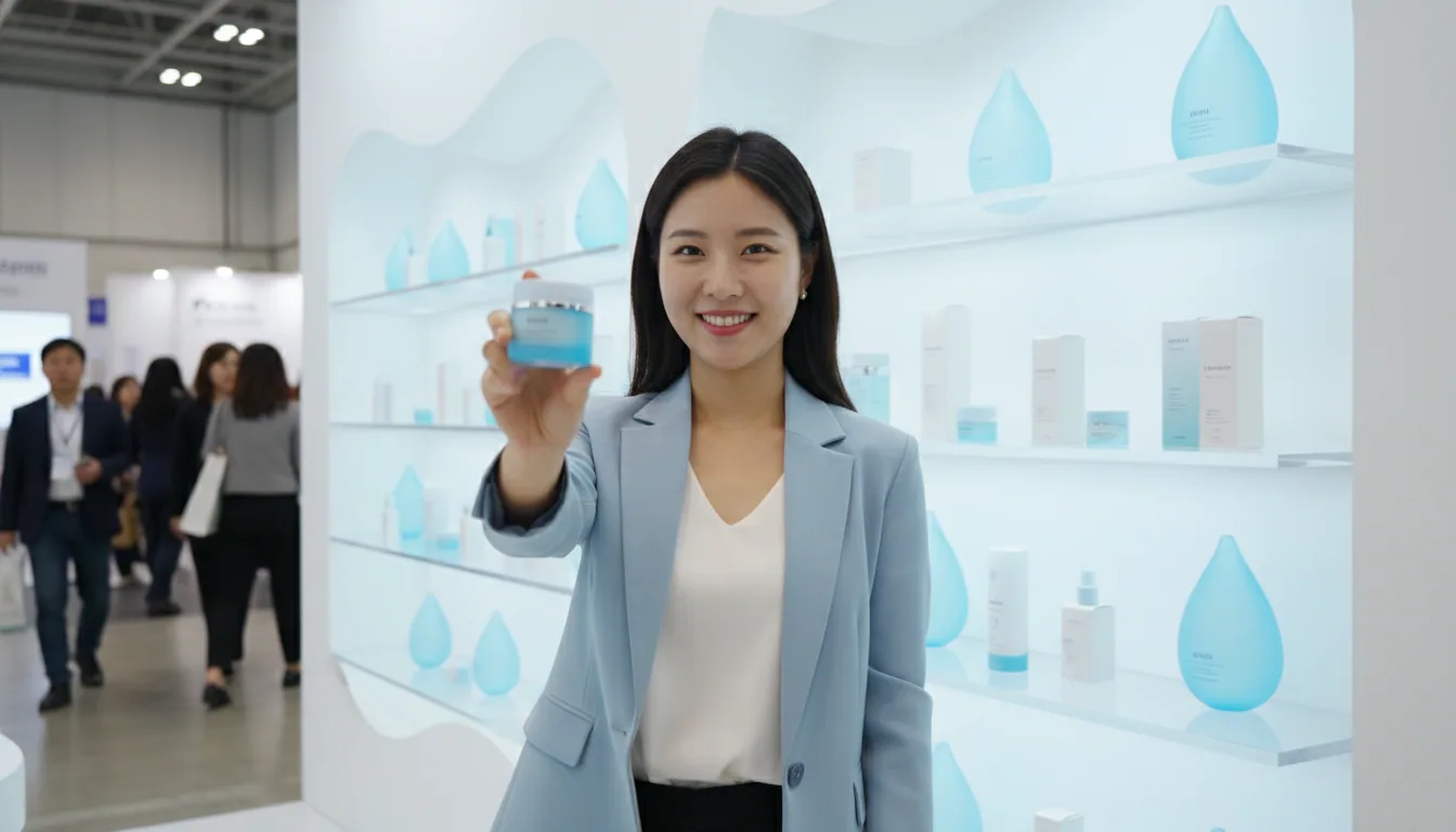 Laneige Water Science Story booth tour